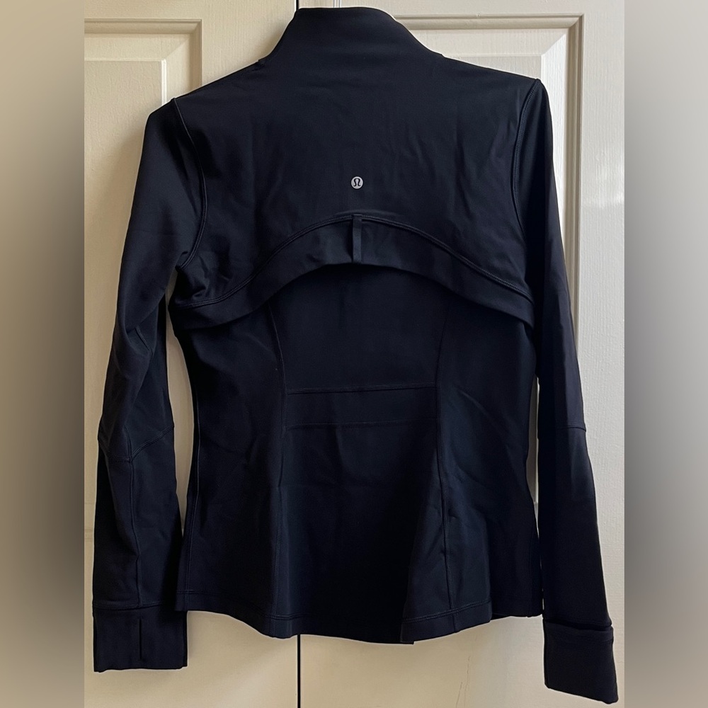 Lululemon Define Jacket Sz 10 Solid Black Full-Le… - image 3